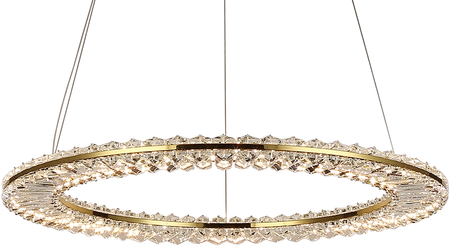 Подвесной светильник светодиодный 8240 8241600 gold NEW (8241_600_gold_new)