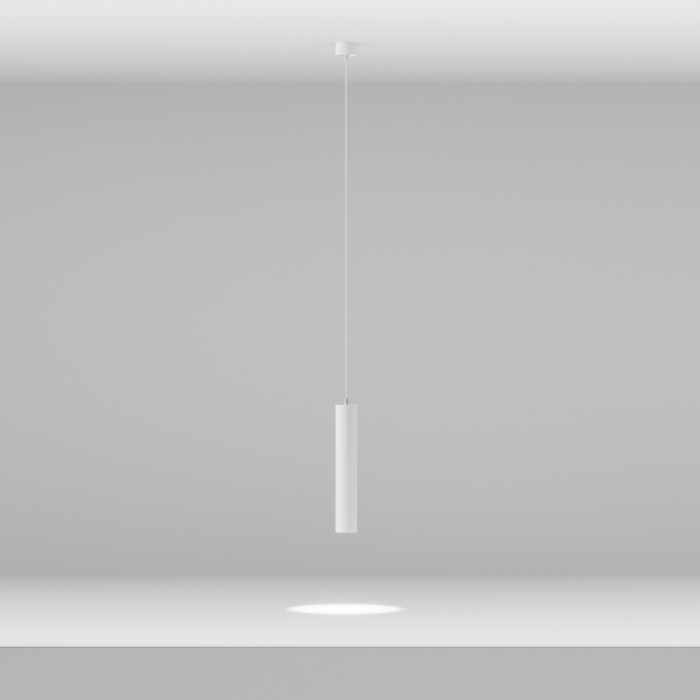 Арматура из металла Встроенный LED-источник света утоплен в корпусе Maytoni Technical P072PL-L12W4K-1 (p072pl-l12w4k-1)