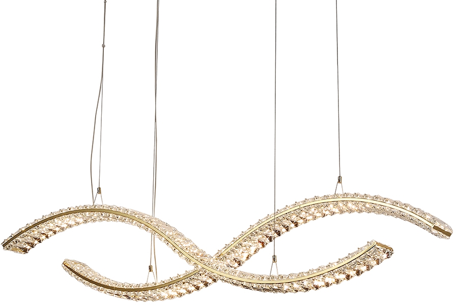 Подвесной светильник светодиодный 8240 8242110 gold (8242_110_gold)