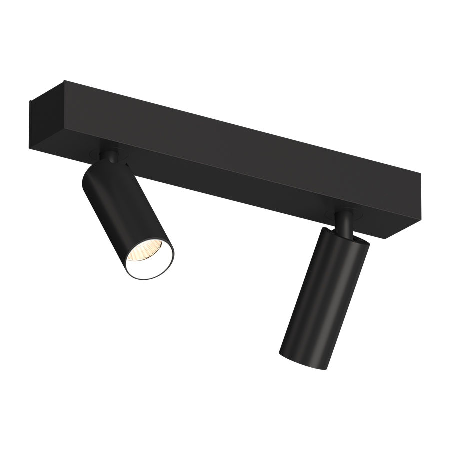 Накладной поворотный светодиодный светильник Ledron SAGITONY E2 S40 Black-White 4000K (11140)