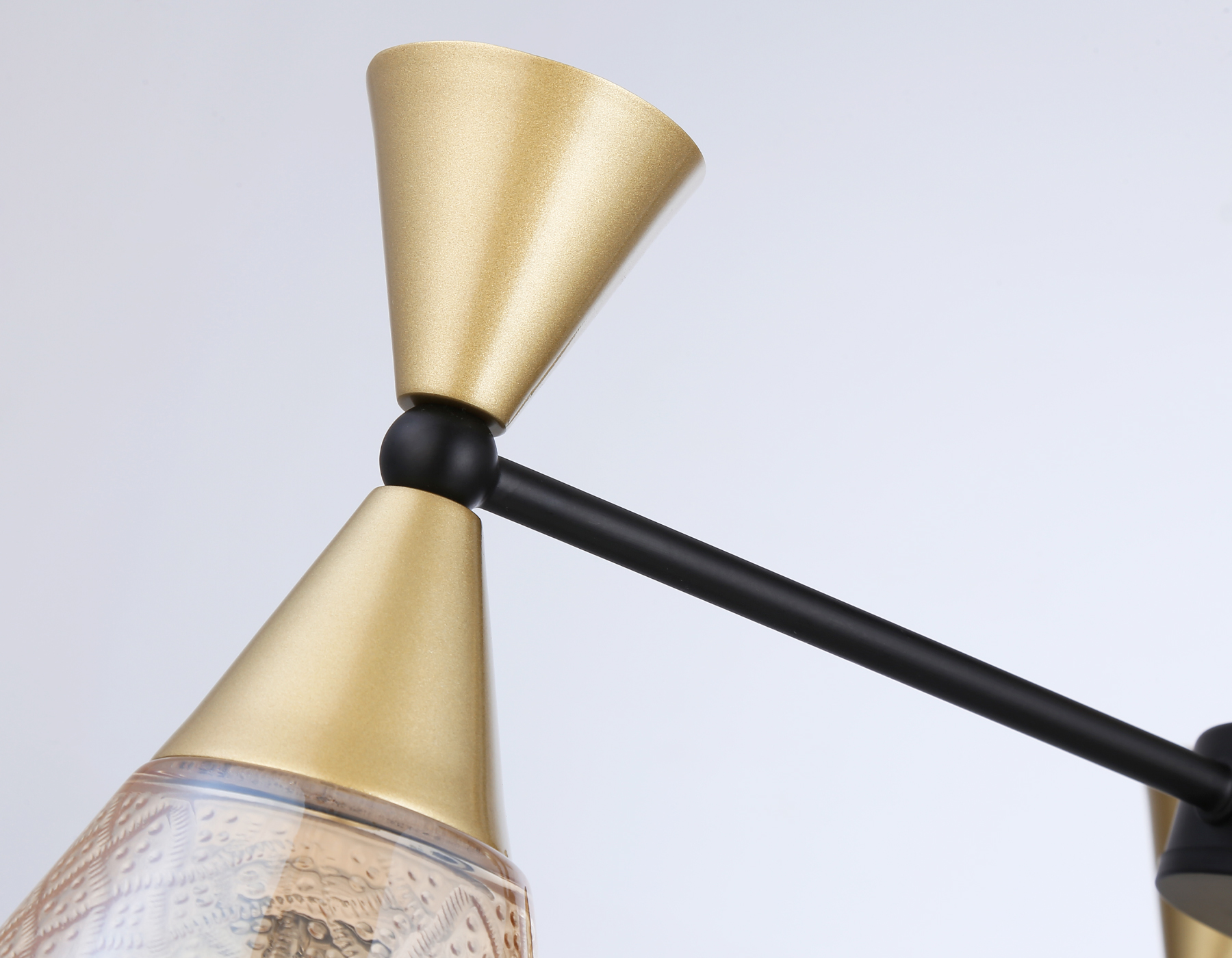 Подвесной светильник TR3169/3 BK/GD черный/золото E27/3 max 60W D580*380