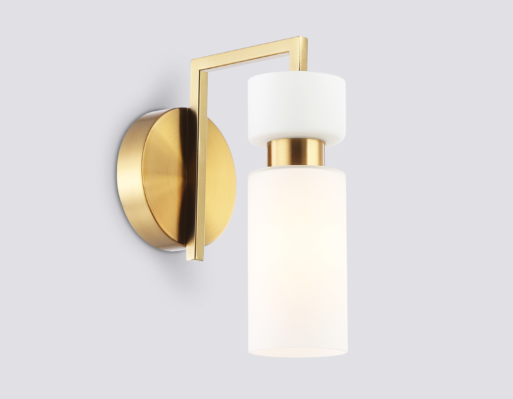 Настенный светильник LH56130 BS/FR латунь/белый матовый E14 max 40W 150*100*210