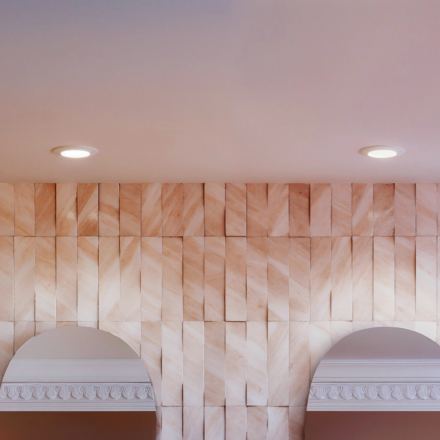 Встраиваемый светильник под сменную лампу Ledron MJ-1212 White (2322)