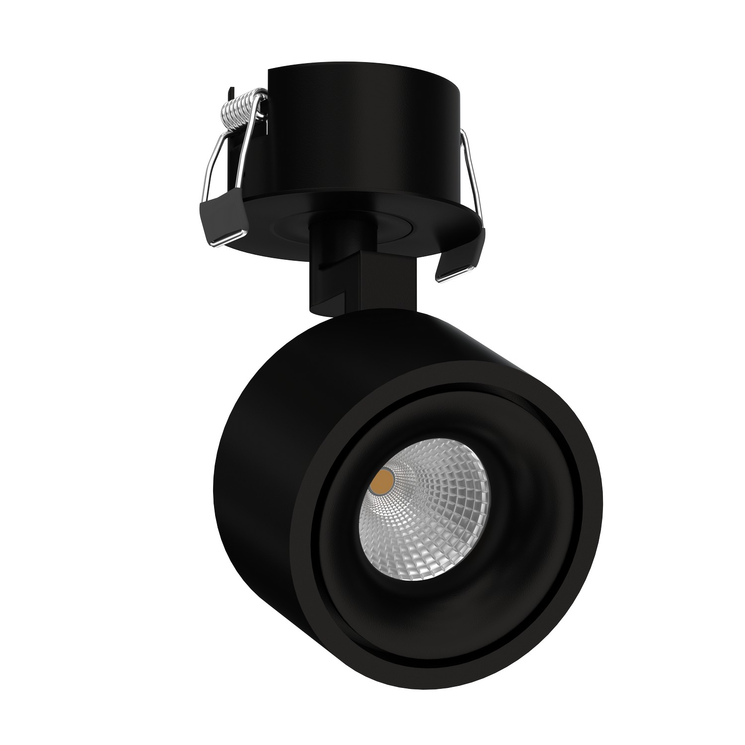 Встраиваемый поворотный светодиодный светильник Ledron SAGITONY R BASIC S75 Black (2029)