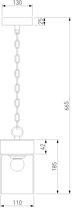 Уличный подвесной светильник Elektrostandard Atrani 35085H (electrostandart_a062519)