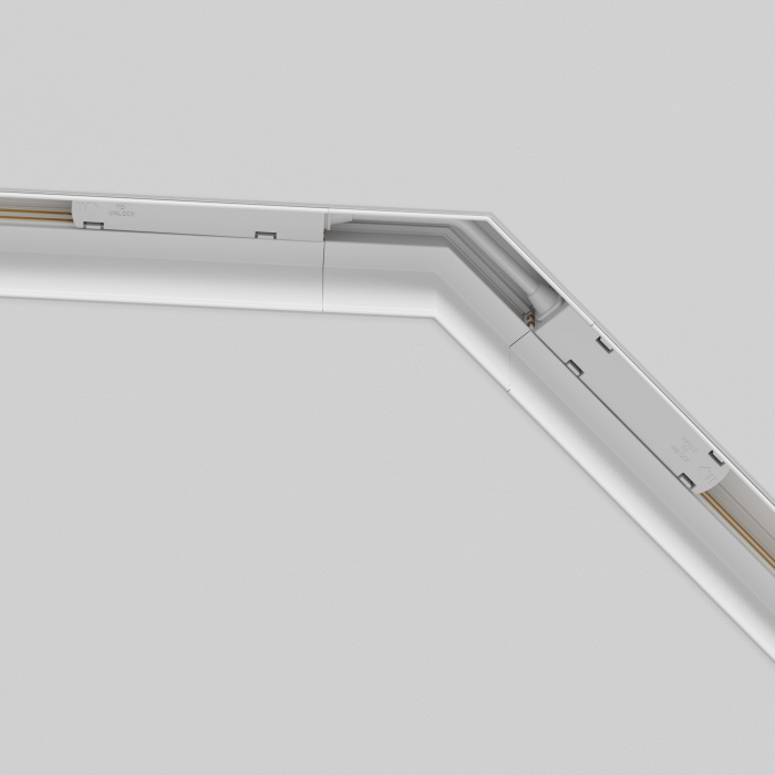 Угол-соединитель 135 Gravity встраиваемый белый магнитный Maytoni Technical TRA010CLO-42W