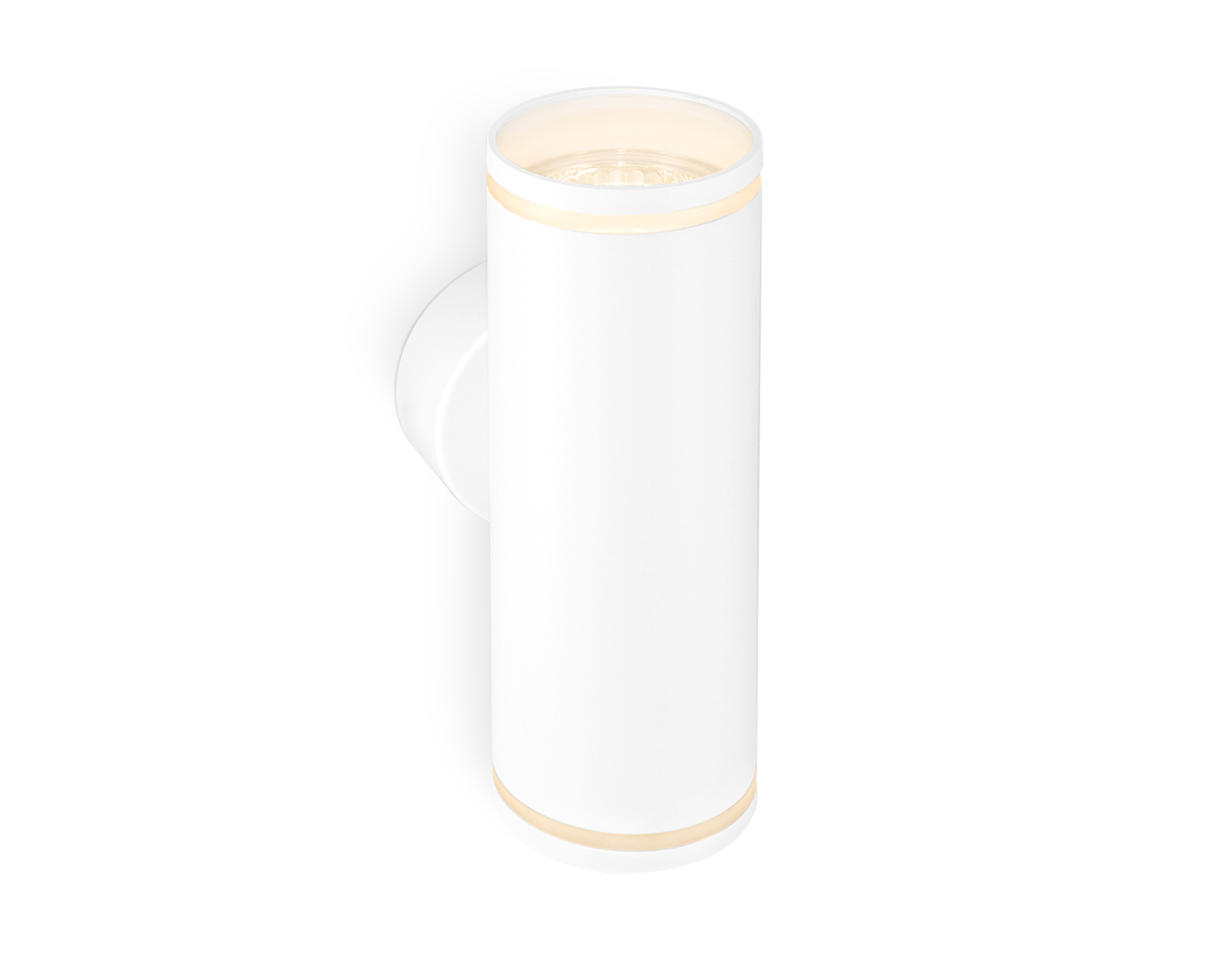 Настенный светильник со сменной лампой GU10 и акрилом FW2488/2 WH белый GU10/2 max 12W 170*55*95