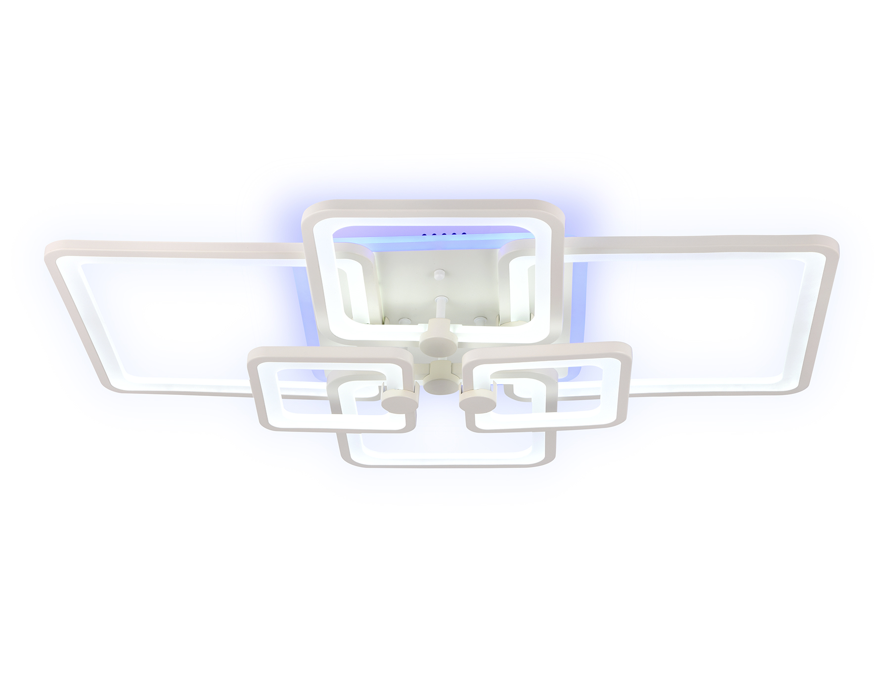 Потолочный светодиодный светильник с пультом FA5306/4+2 WH белый 176W 800*550*140 (ПДУ РАДИО 2.4G)