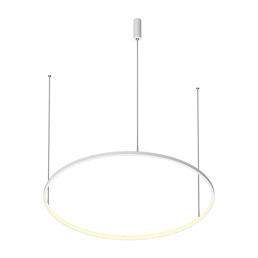 Подвесной светодиодный светильник LED ROUND R800 White (9992)