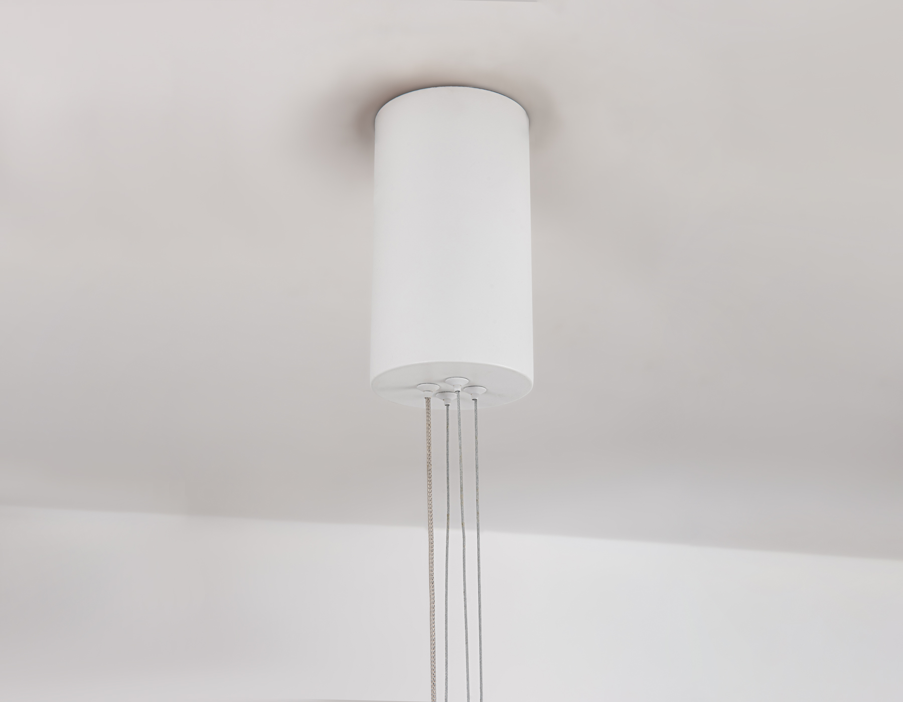 Подвесной светодиодный светильник FL5855 WH белый 40W 3000K/4200K/6400K D800*860 (без ПДУ)