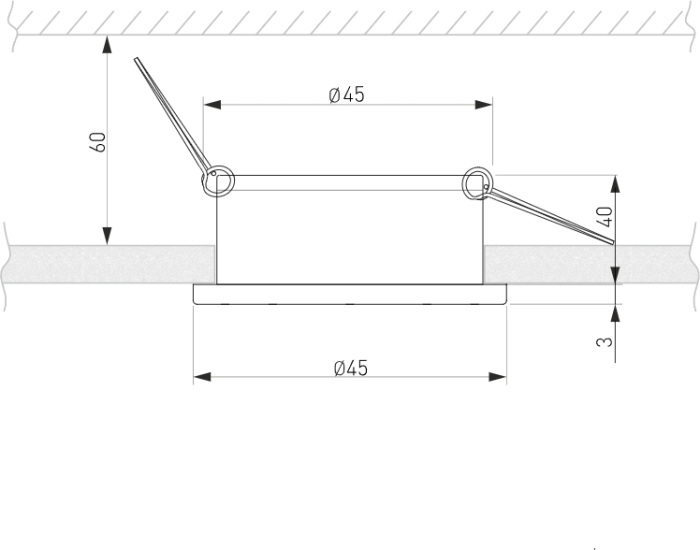 Точечный светильник Luss 25022LED (a056767)