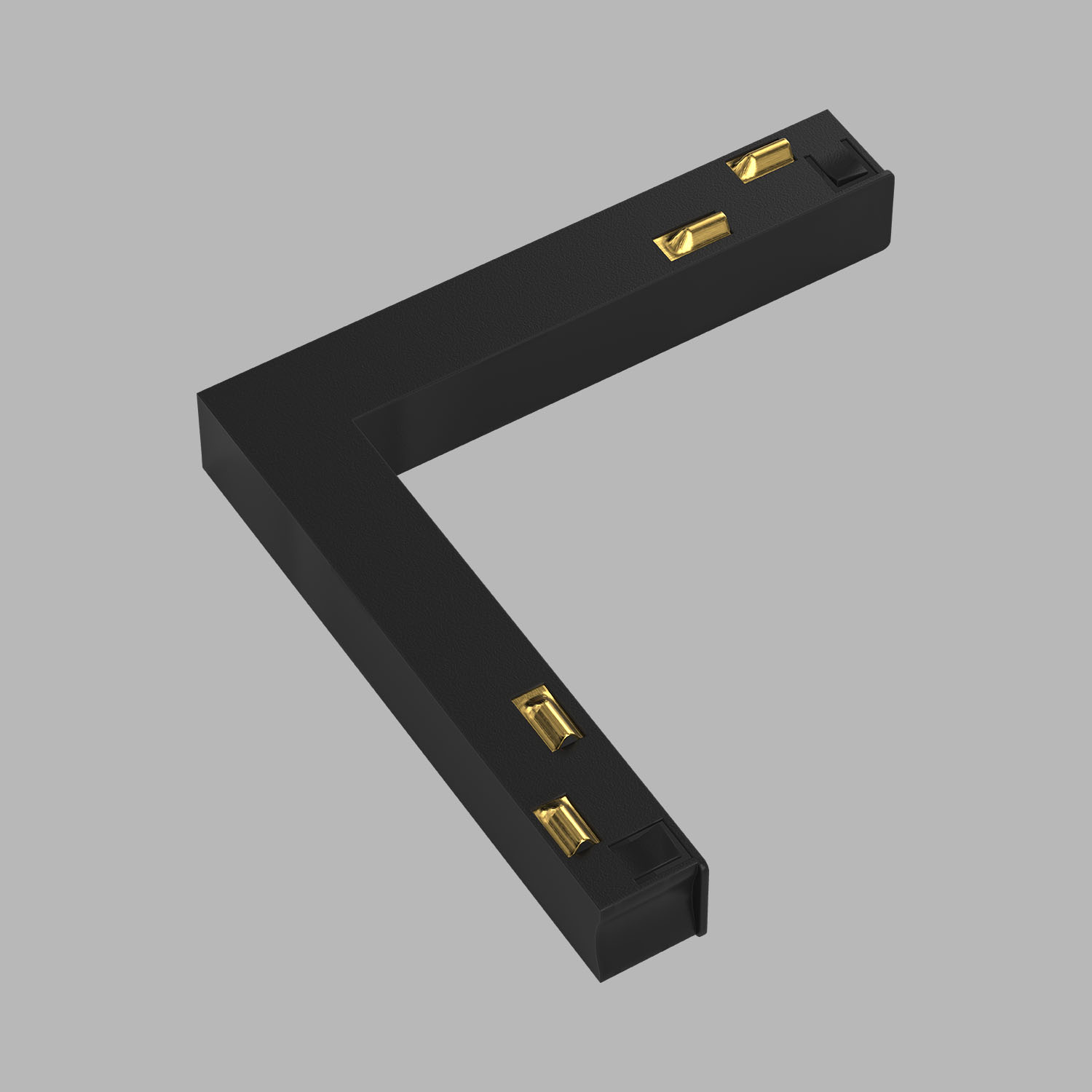 Коннектор угловой жесткий TSMA-LHF Black для вертикального соединения магнитной системы (4982)