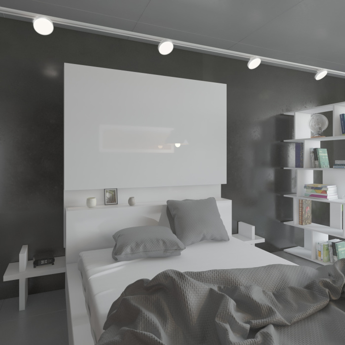 Трековый светильник однофазный светодиодный 220V Elektrostandard Pila 8507801 a056102 (a056102)