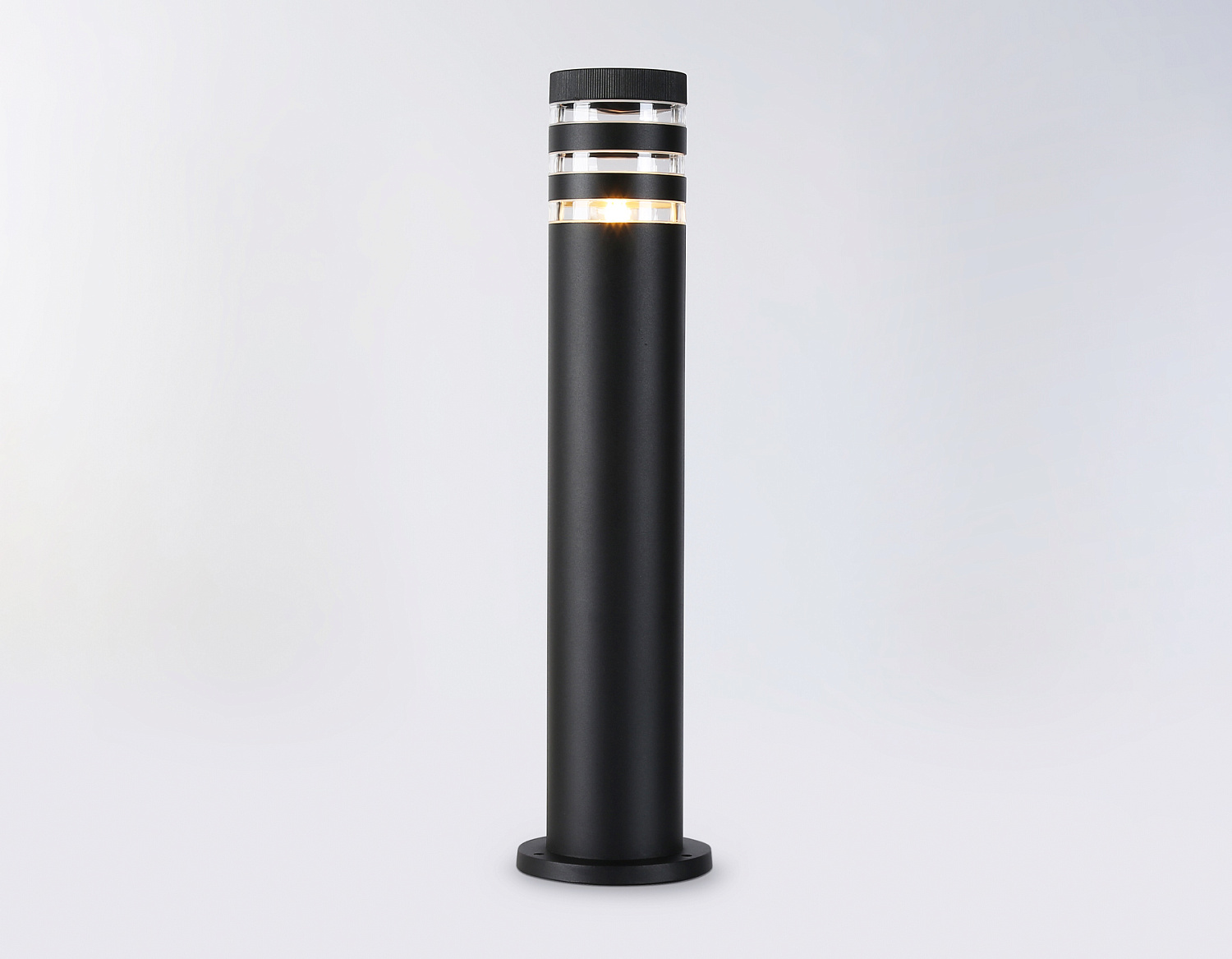 Уличный ландшафтный светильник ST2566 BK/CL черный/прозрачный IP54 E27 max 40W D110*625