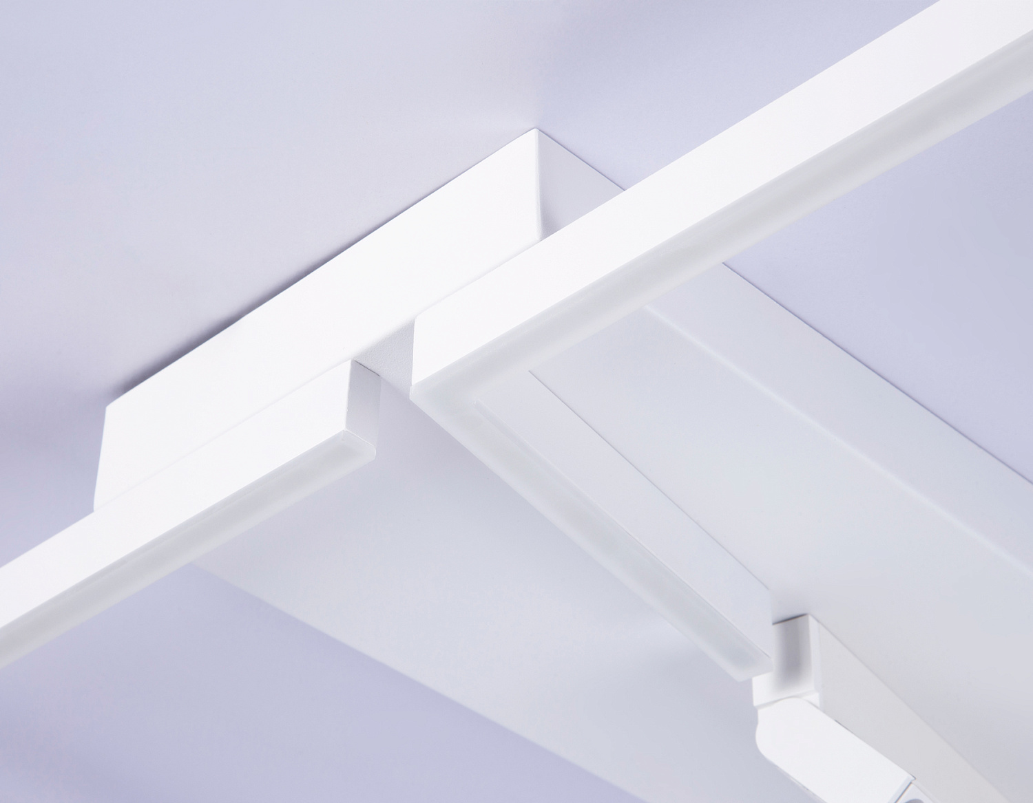 Потолочный светодиодный светильник FL51465/1+1 WH белый 85W 3000K-6400K+4200K 600*600*110 (ПДУ РАДИО 2.4G)