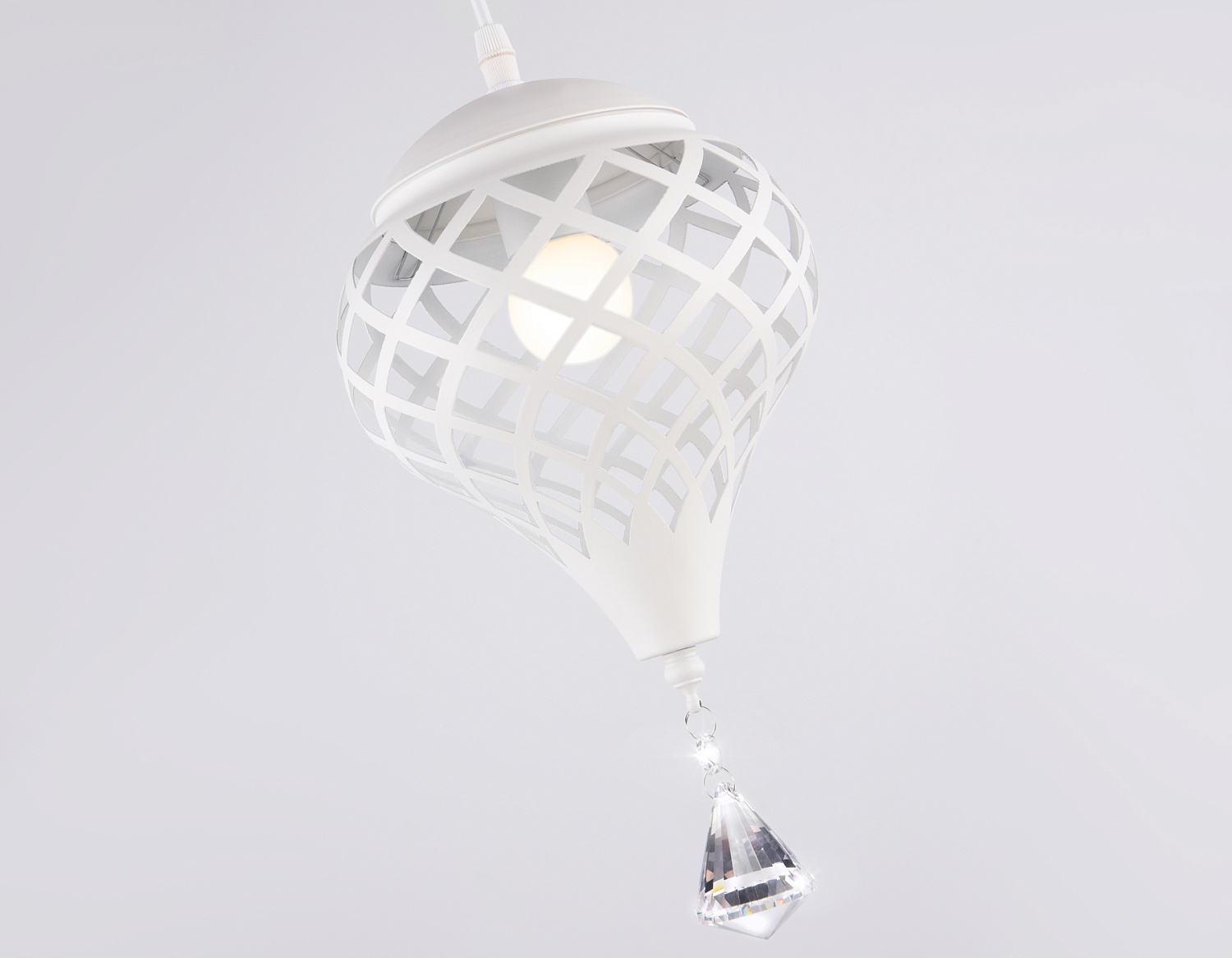 Подвесной светильник TR8441 WH белый E27 max 40W D170*800