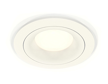 Комплект встраиваемого светильника XC7621001 SWH белый песок MR16 GU5.3 (C7621, N7010)