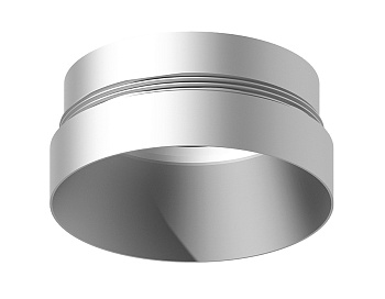 Насадка передняя для корпуса светильника с диаметром отверстия D60mm N6133 МСH хром матовый D60*H25mm Out10mm MR16