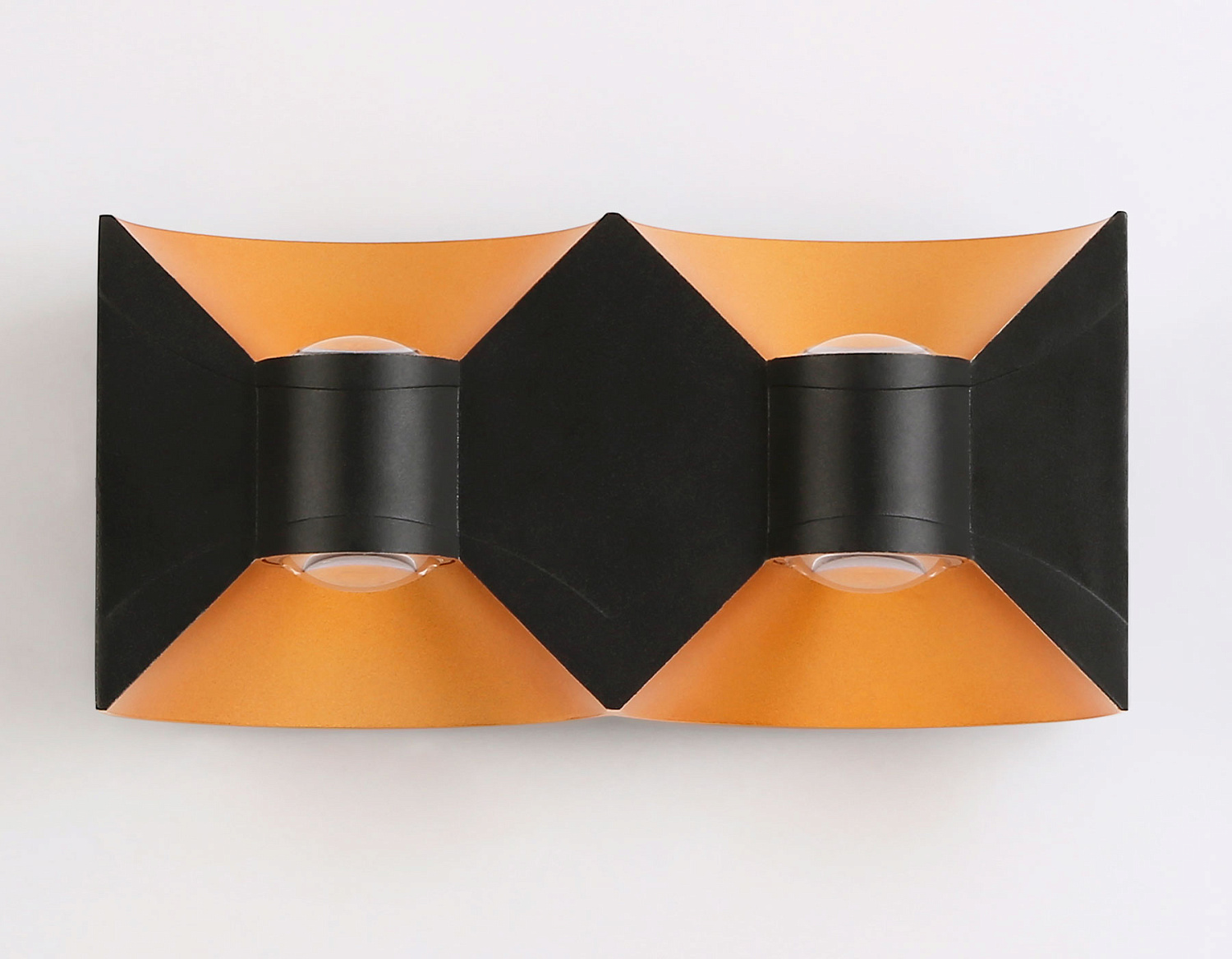 Уличный настенный светодиодный светильник IP54 ST4477/4 BK/GD черный/золото LED 4200K 11W IP54 180*90*55