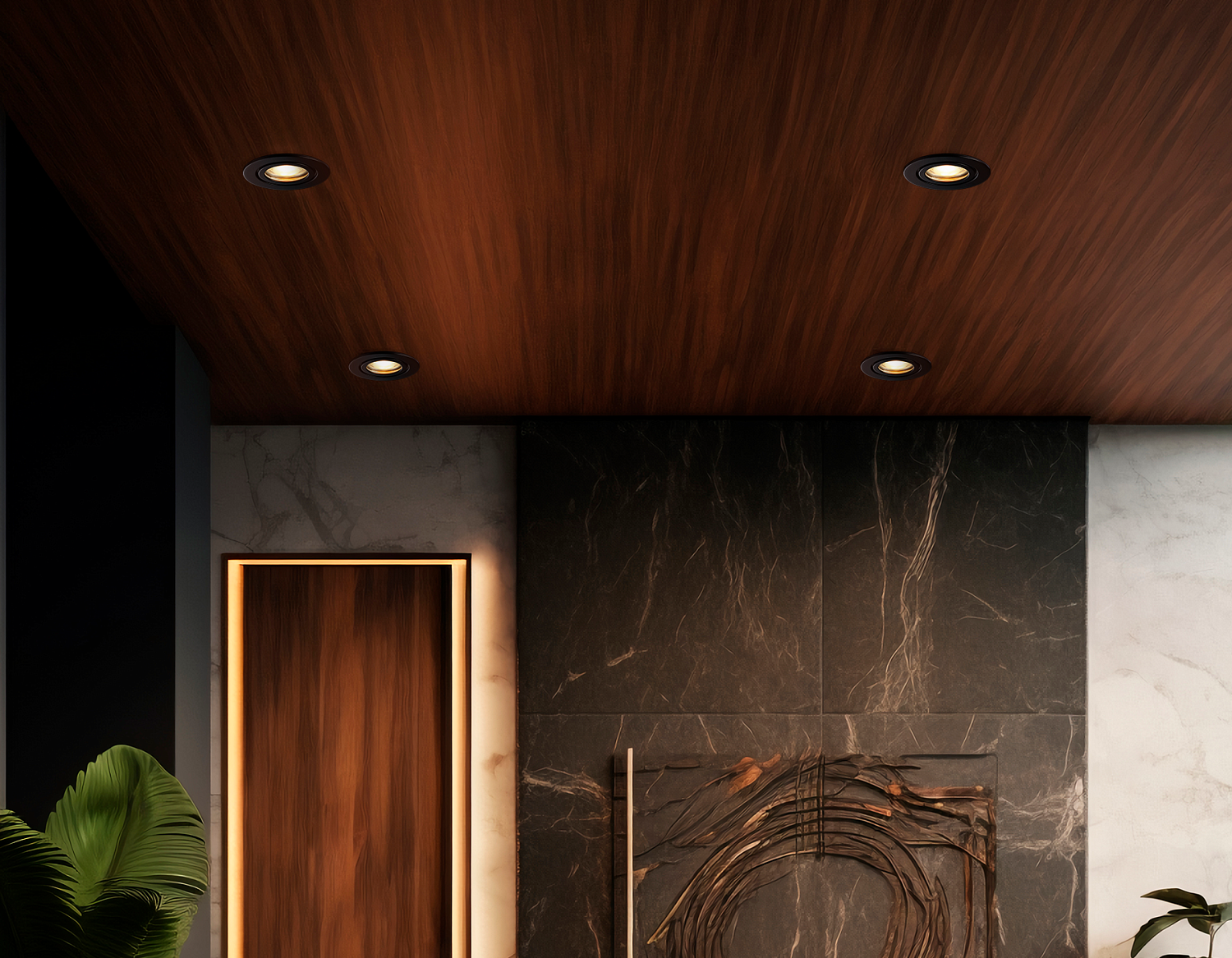 Светильник встраиваемый TN102451 BK черный GU5.3 D85*28