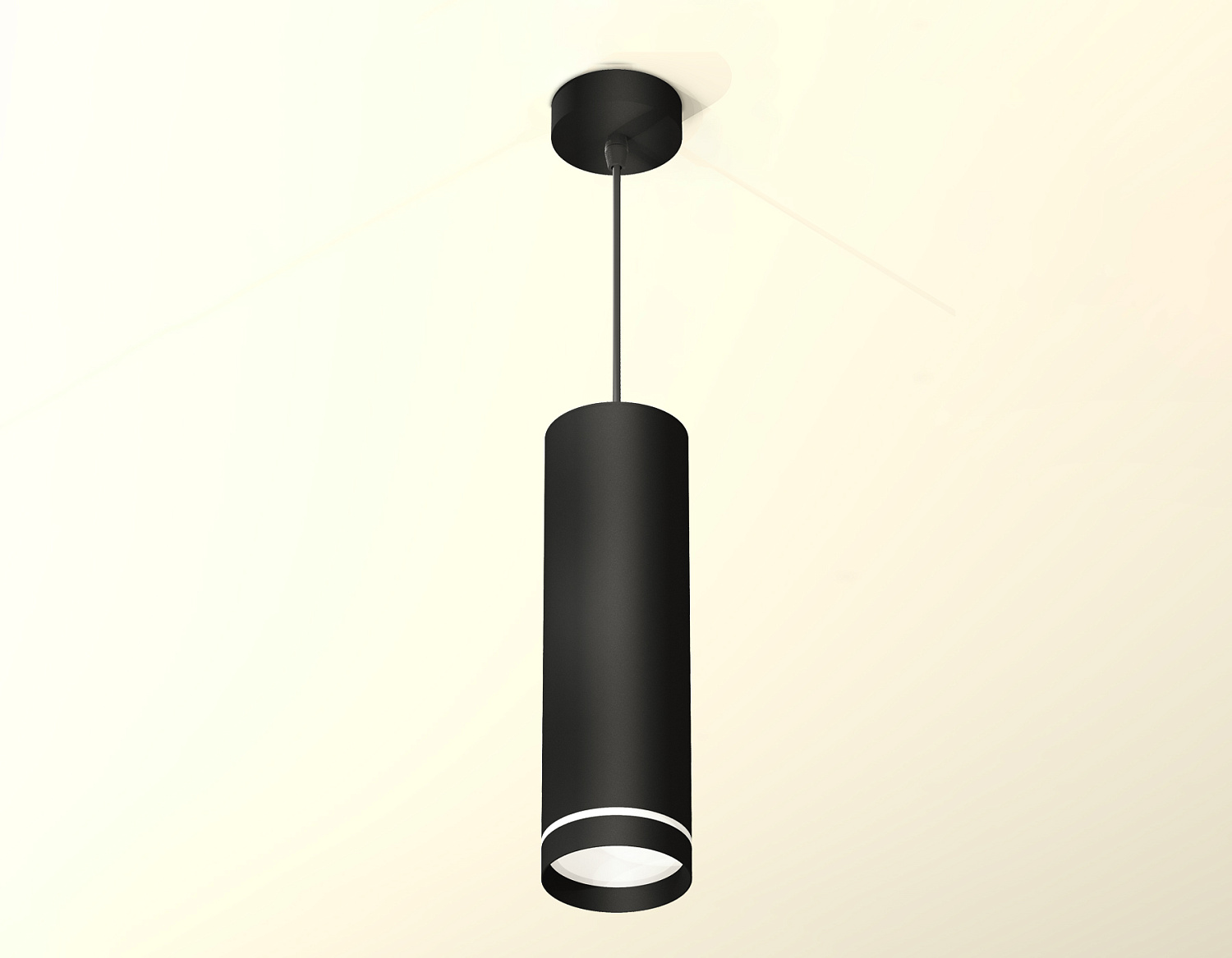 Комплект подвесного светильника с акрилом XP8192003 SBK/FR черный песок/белый матовый GX53 (A2333, C8192, N8462)