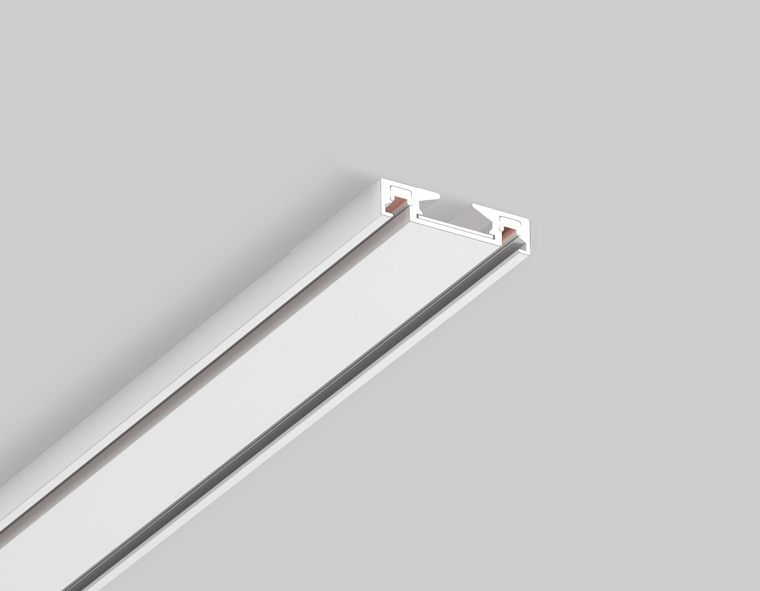 Шинопровод низковольтный накладной Magnetic Ultra Slim GV1001 WH белый IP20 48V 1000*26*6