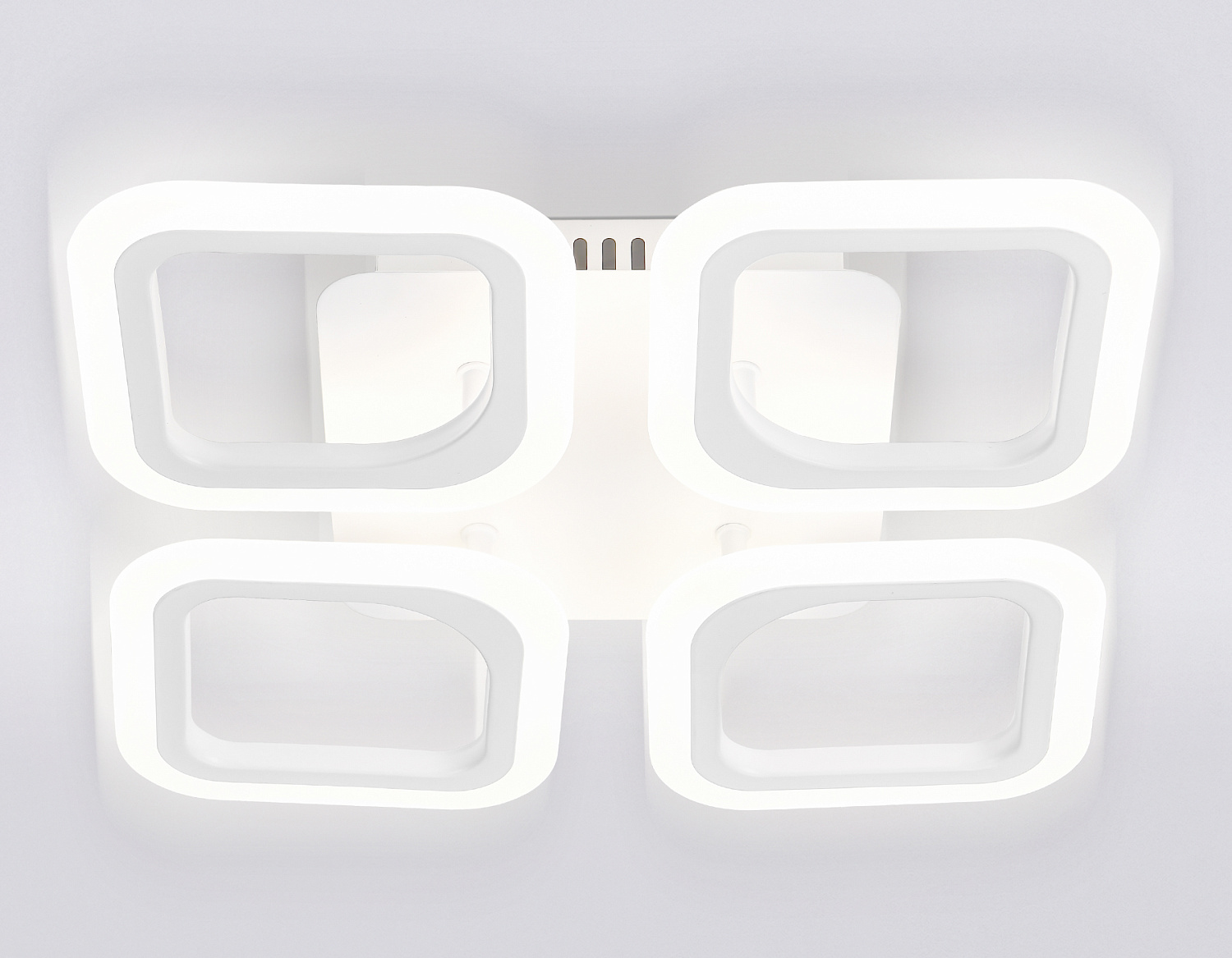 Потолочный светодиодный светильник с пультом FA4371/4 WH белый 4200K/3000K+6400K/6400K+3000K 45W 345*345*75 (ПДУ ИК)