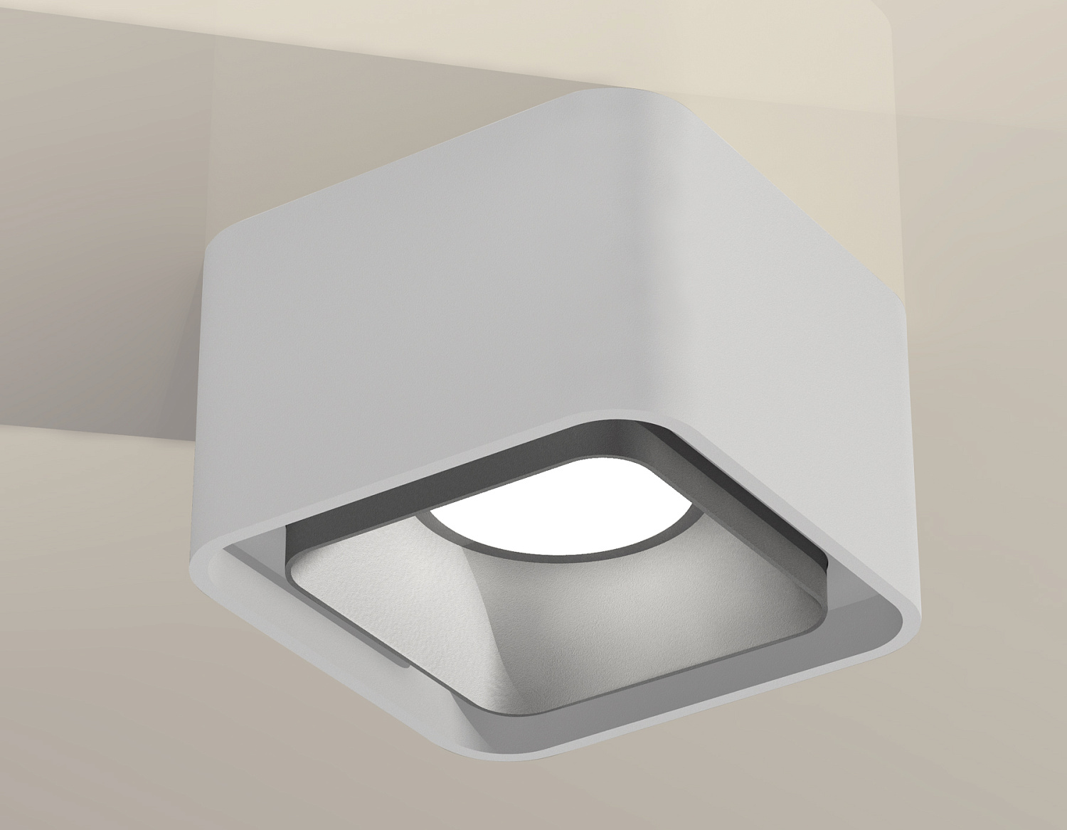 Комплект накладного светильника XS7832003 SWH/SSL белый песок/серебро песок MR16 GU5.3 (C7832, N7703)