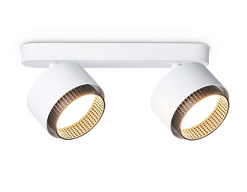 Настенно-потолочный поворотный спот со сменной лампой GX53 TN71285/2 WH/BK белый/черный GX53/2 max 12W 270*95*137