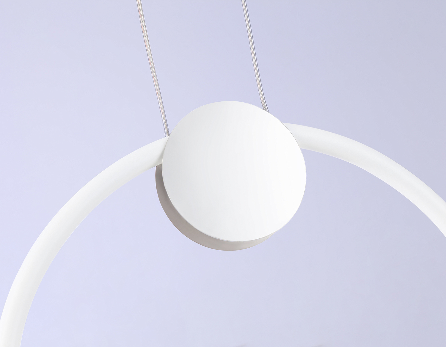 Подвесной светодиодный светильник FL10592 WH/CH белый/хром 4200K 11W 305*20*1000 (Без ПДУ)