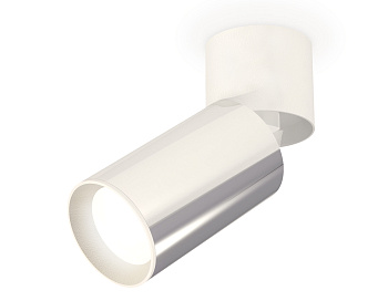 Комплект накладного поворотного светильника XM6325030 PSL/WH/SWH серебро полированное/белый/белый песок (A2220, C6325, N6101)