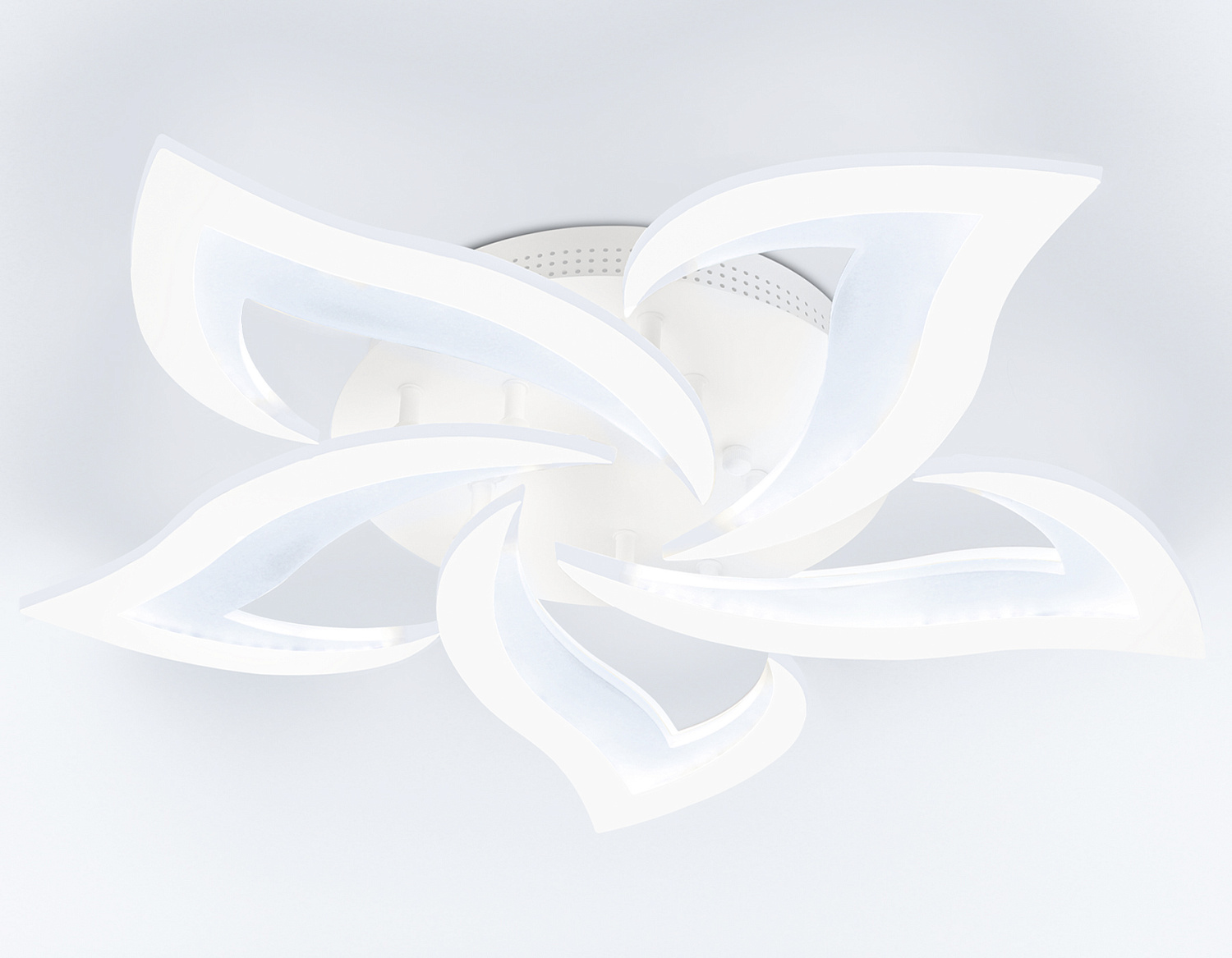 Потолочный светодиодный светильник с пультом FA4471/5 WH белый 56W 3000K/4200K/6400K D640*80 (ПДУ ИК)