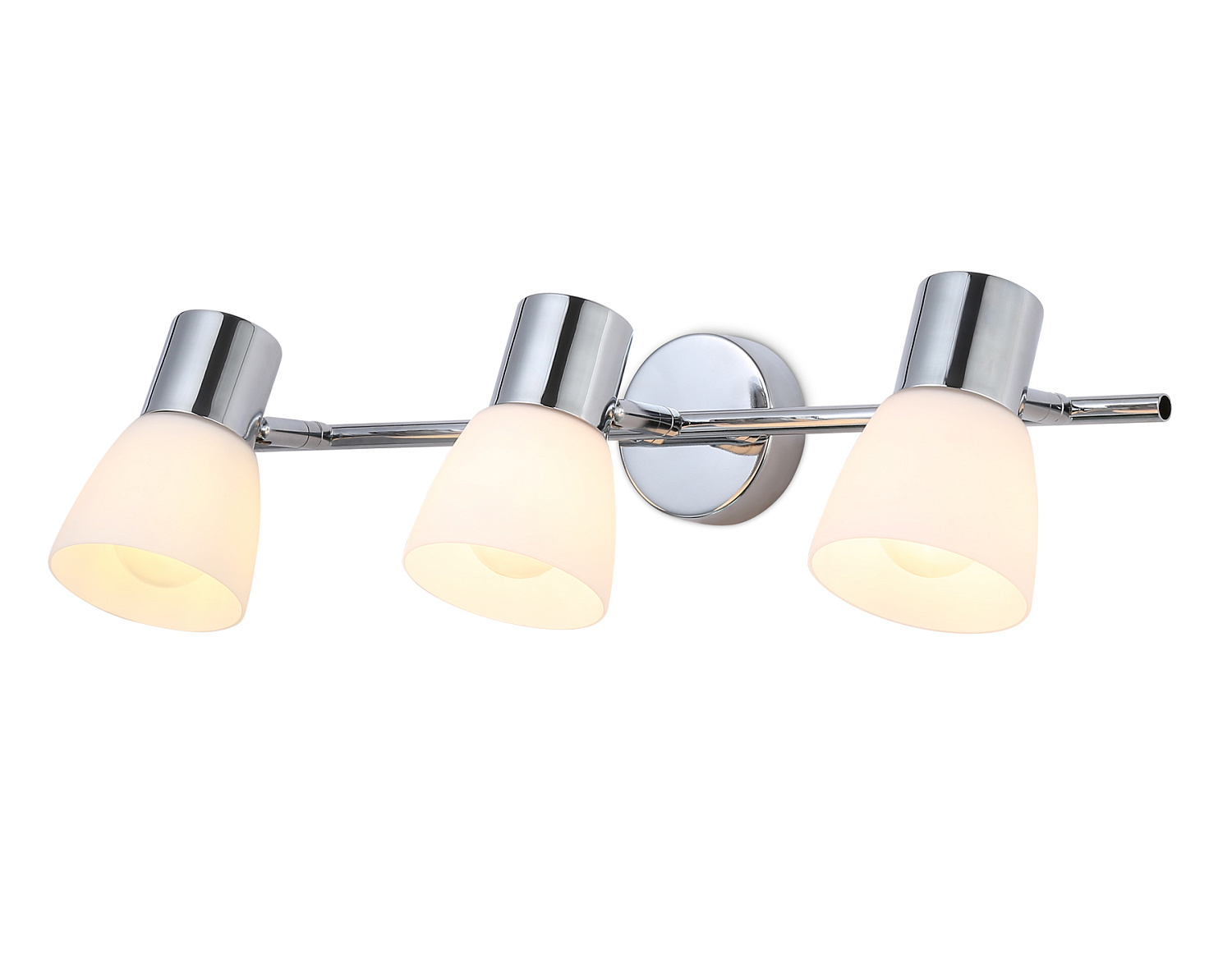 Настенно-потолочный спот TR3965/3 CH/FR хром/белый матовый E27*3 max 40W 460*82*200