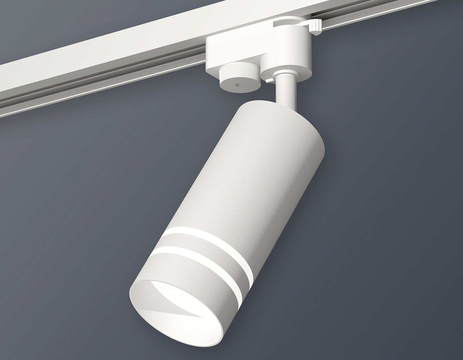 Комплект трекового однофазного светильника XT6322120 SWH/FR белый песок/белый матовый MR16 GU5.3 (A2520, C6322, N6235)