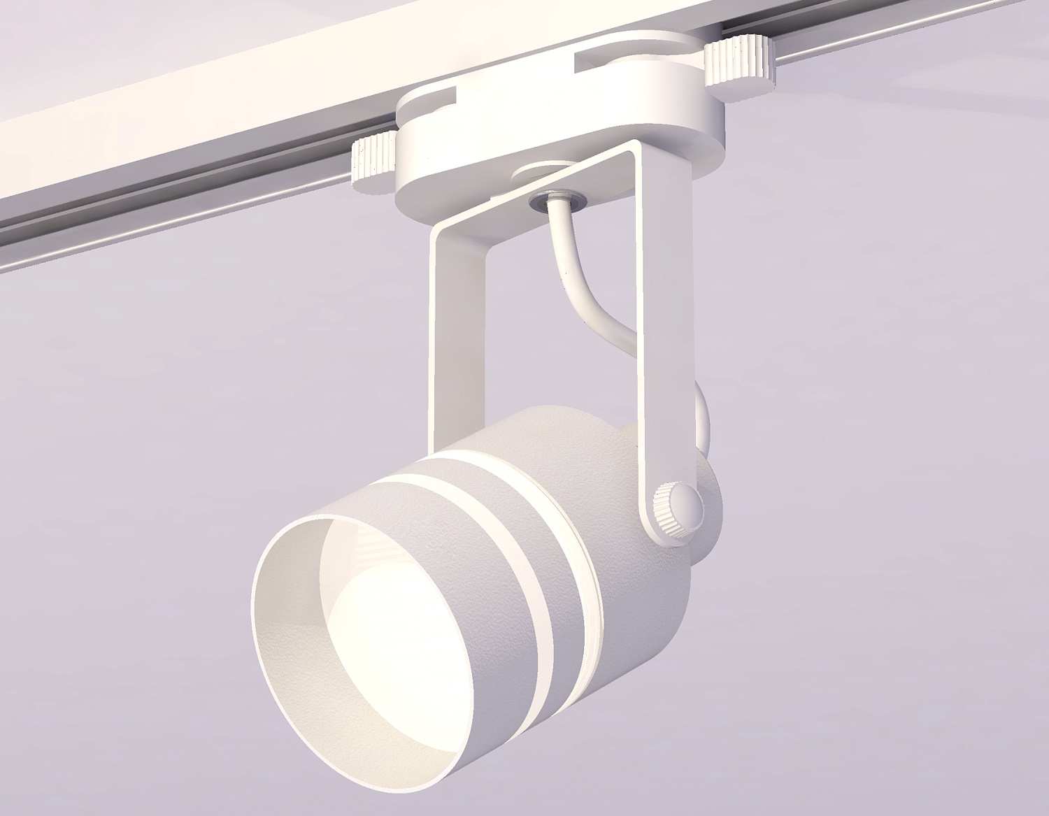 Комплект трекового однофазного светильника с акрилом XT6601082 WH/SWH/FR белый/белый песок/белый матовый MR16 GU10 (C6601, N6235)