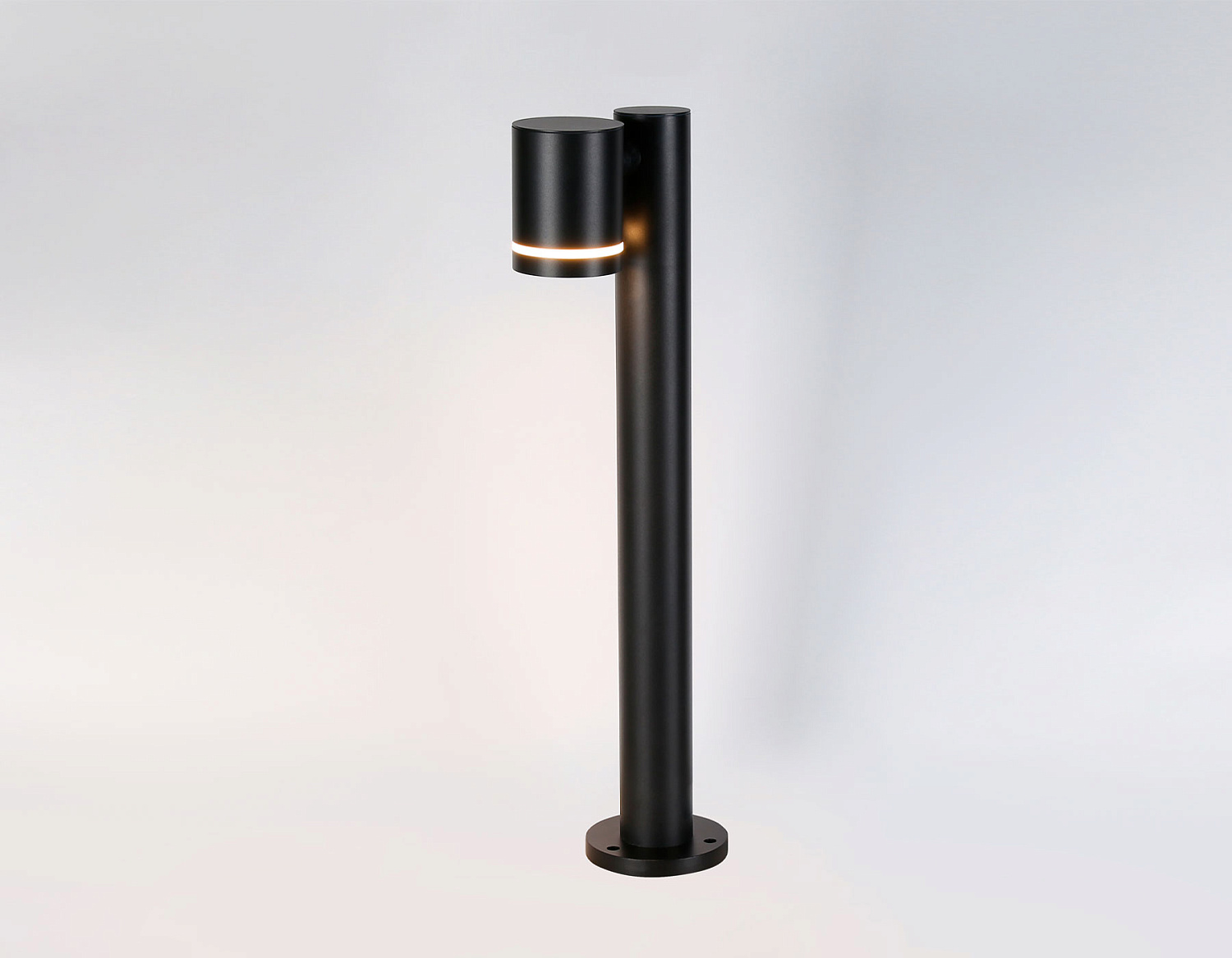 Уличный ландшафтный поворотный светильник ST3343 BK черный IP54 GX53 max 15W 100*85*600