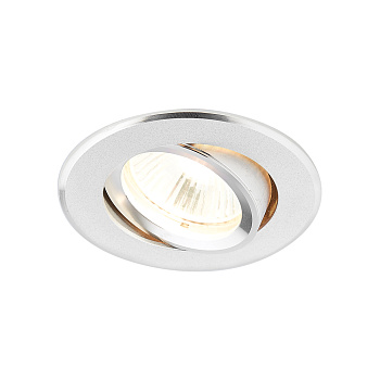 Встраиваемый точечный светильник MR16 с поворотным механизмом A502 AL алюминий MR16