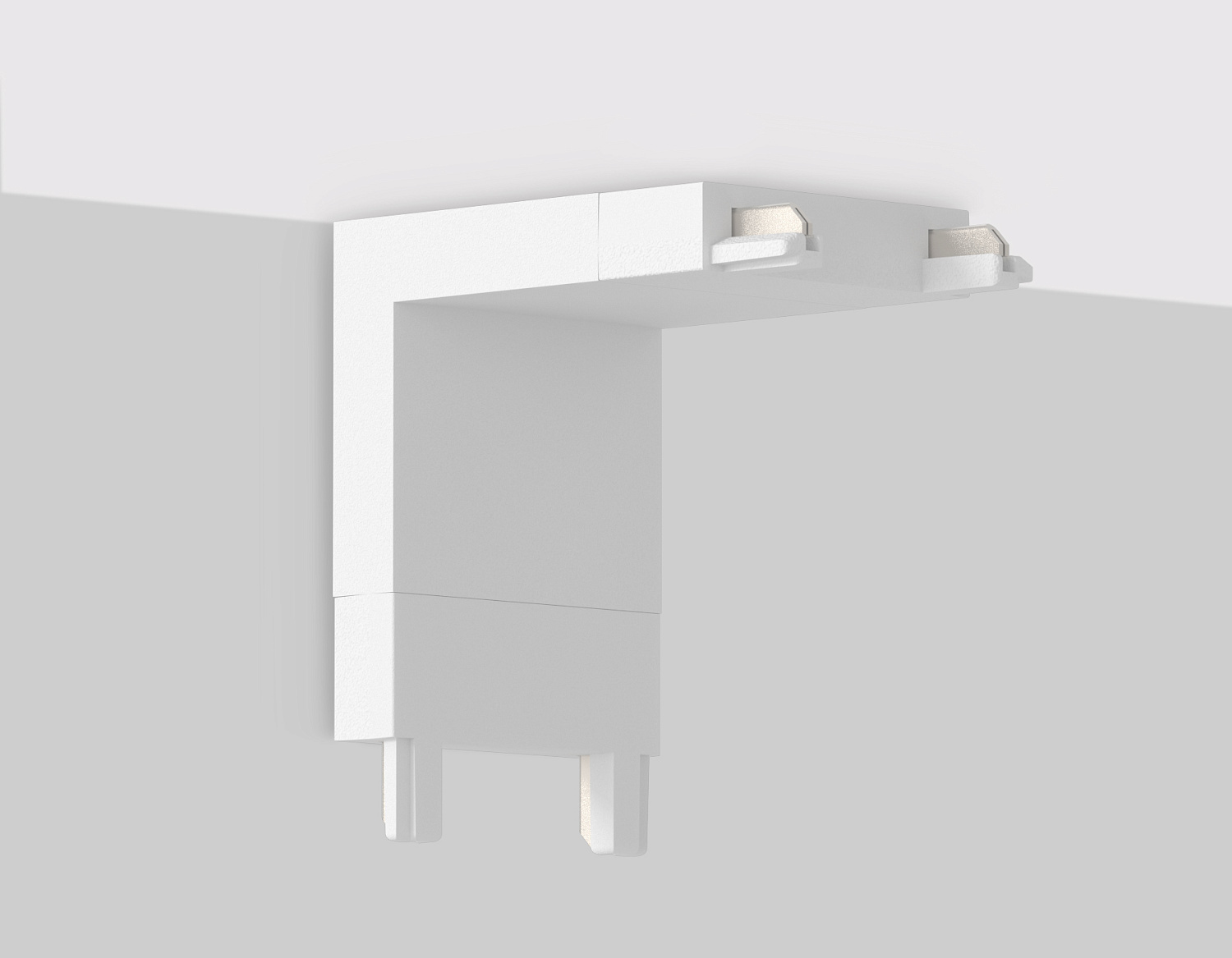 Коннектор угловой внутренний для накладного шинопровода Magnetic Ultra Slim GV1103 WH белый угловой коннектор внутренний для накладного шинопровода IP20 48V 26*26*6