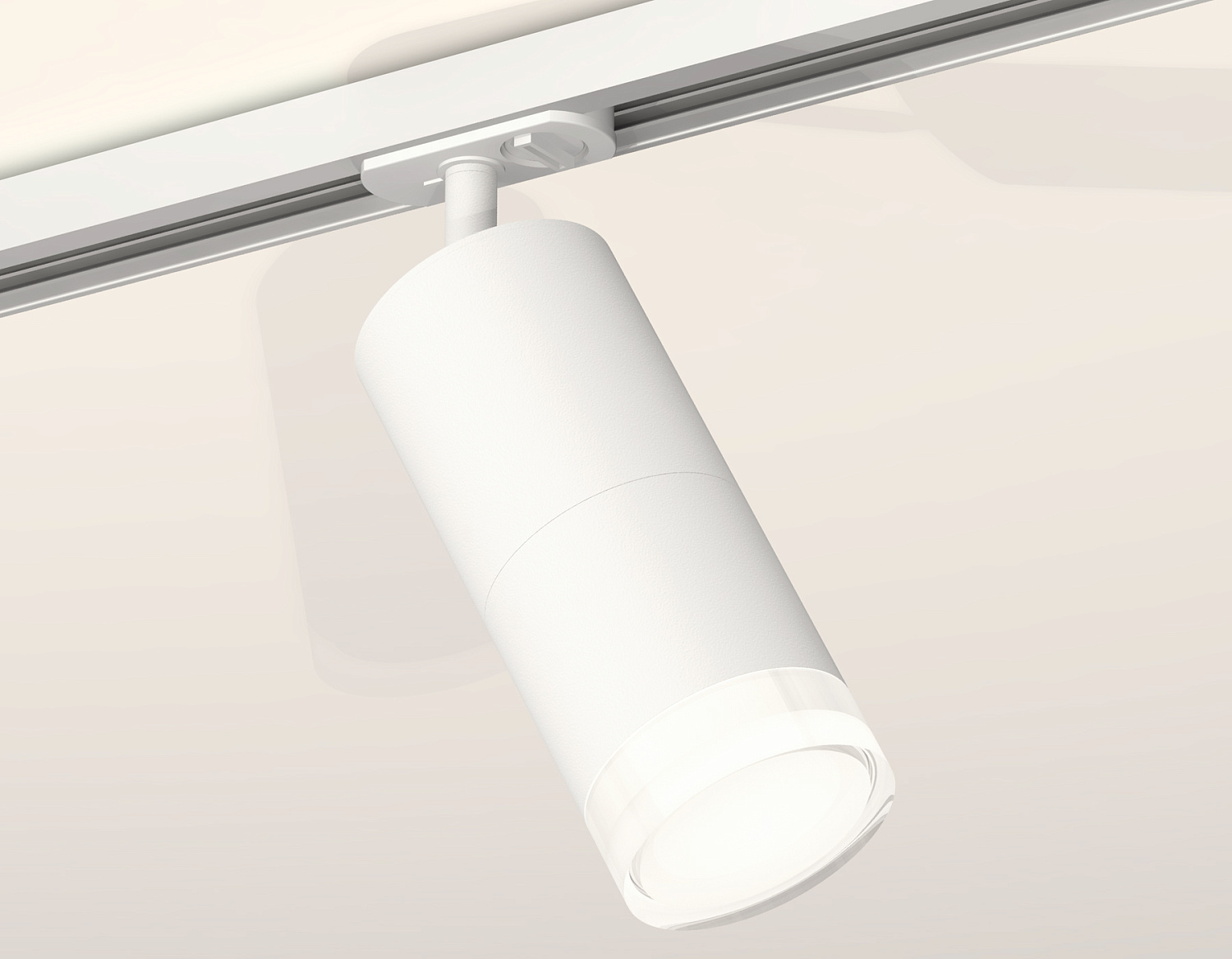 Комплект трекового светильника с акрилом XT7401091 SWH/CL белый песок/прозрачный MR16 GU5.3 (A2536, C7421, A2011, C7401, N7160)