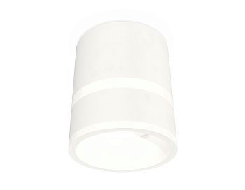 Комплект накладного светильника с акрилом XS8110005 SWH/FR белый песок/белый матовый GX53 (C8110, N8444)