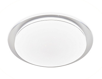 Потолочный светодиодный светильник с пультом FF48 WH белый 72W D570*75 (ПДУ ИК)