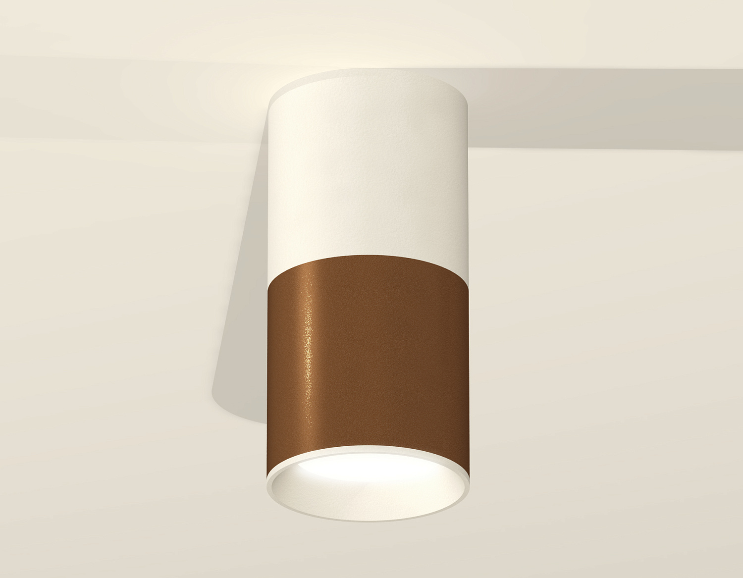 Комплект накладного светильника XS6304060 SCF/SWH кофе песок/белый песок MR16 GU5.3 (C6304, C6301, A2010, N6101)