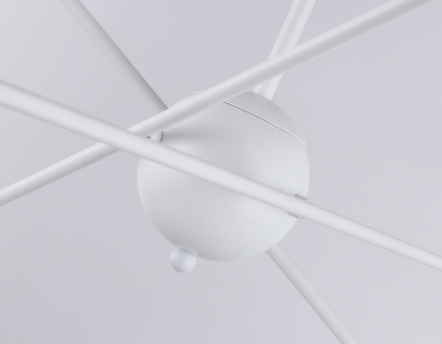 Подвесной светильник в стиле лофт TR80432/6 WH/GD белый/золото E27/6 max 60W D950*730