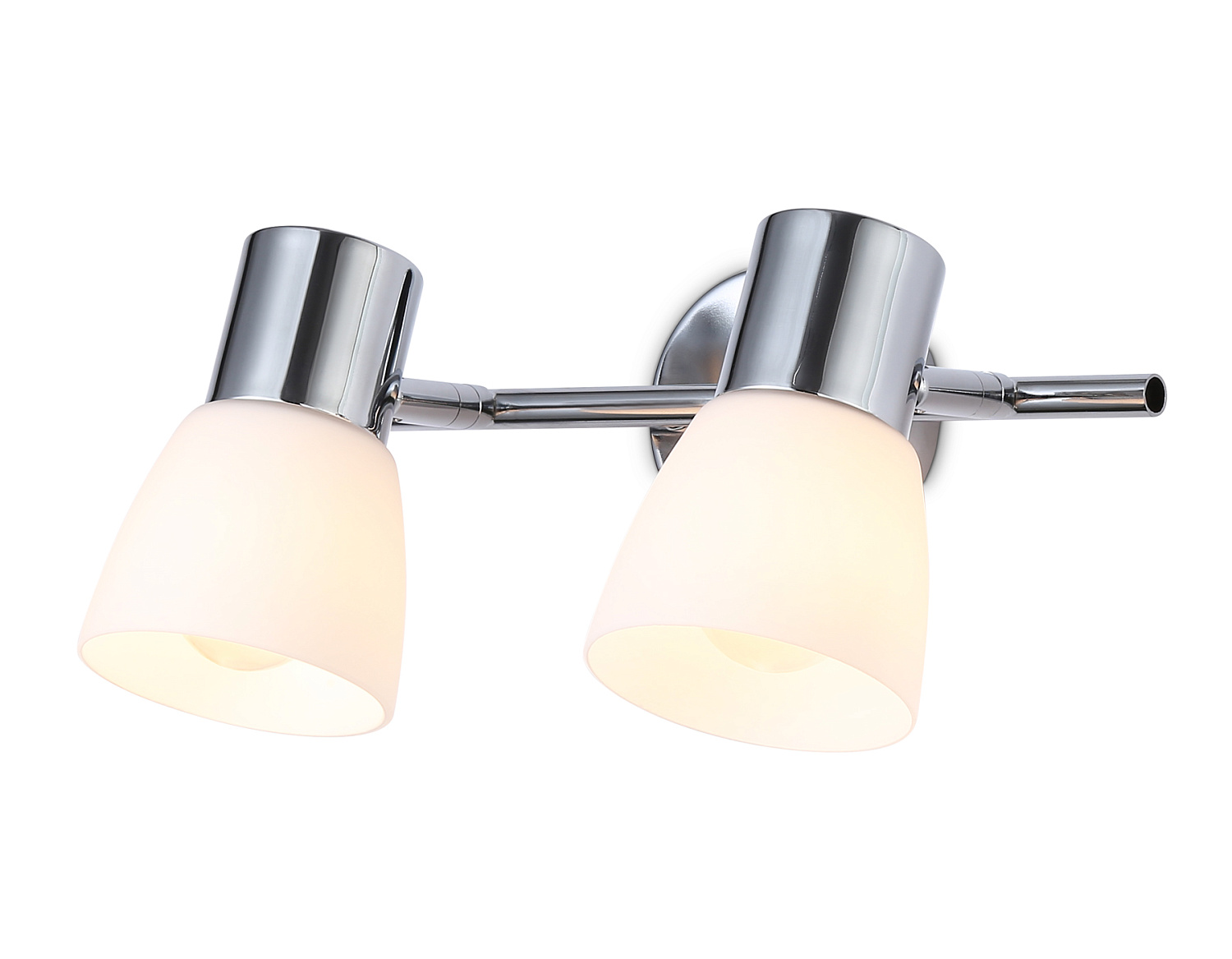 Настенно-потолочный спот TR3963/2 CH/FR хром/белый матовый E27*2 max 40W 200*105*200