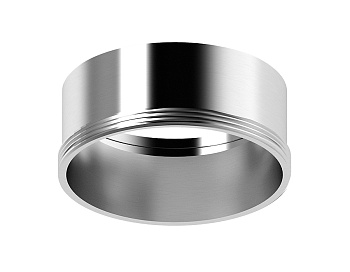 Насадка передняя для корпуса светильника с диаметром отверстия D60mm N6112 PSL серебро полированное D60*H30mm Out0mm MR16