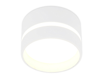 Накладной точечный светильник GX53 с акрилом TN620 SWH белый песок GX53 D85*55