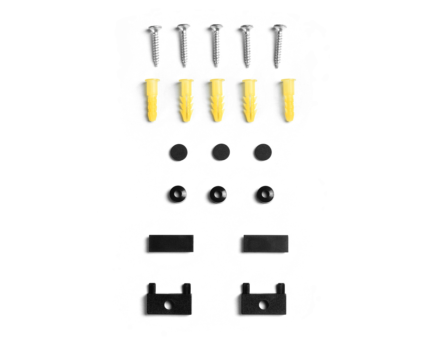 Крепеж монтажный для шинопровода Magnetic Ultra Slim 1м черный GV1032 BK черный 1м