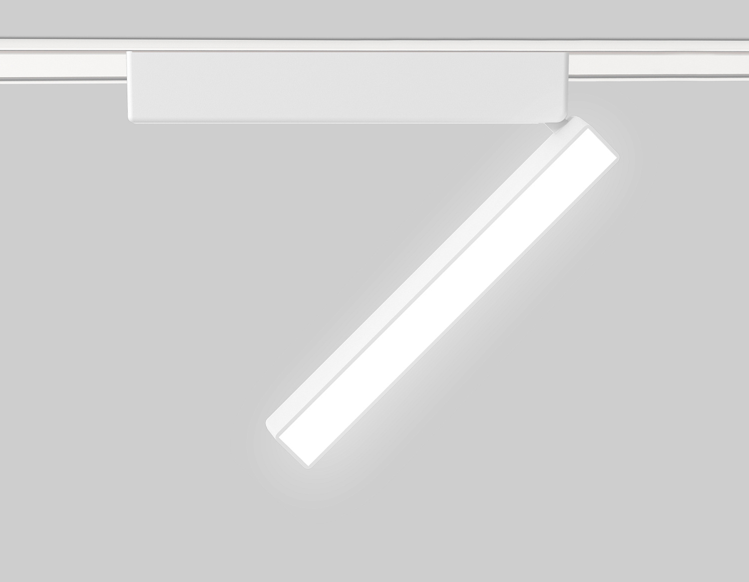 Светильник светодиодный трековый для шинопровода Magnetic Ultra Slim GV1483 WH белый IP20 10W 4200K 48V 230*26*80