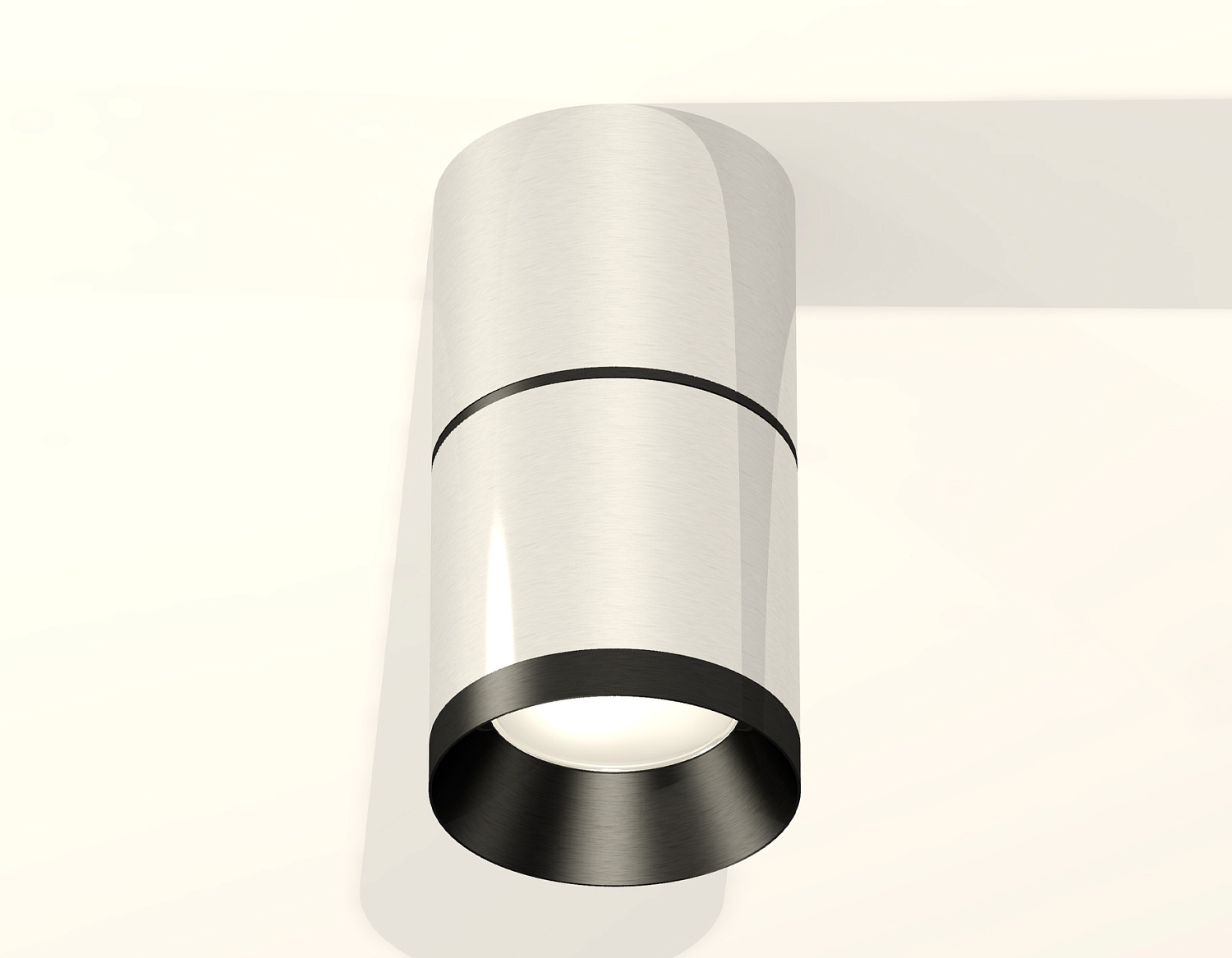 Комплект накладного светильника XS7405041 PSL/PBK серебро полированное/черный полированный MR16 GU5.3 (C7405, A2071, C7405, N7031)