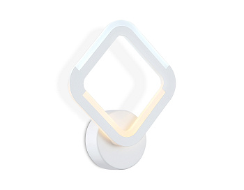 Светильник светодиодный настенный FA8951 WH белый 10W 3000-6000K 245*205*50